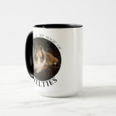 Sheltie Magic Tasse (Vorderseite Links)