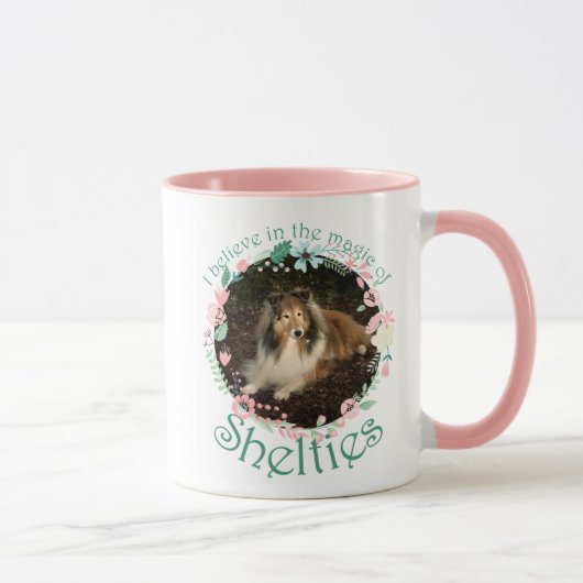 Sheltie Magic Tasse (Rechts)