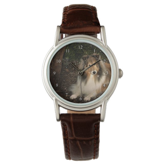 Sheltie Magic Watch Armbanduhr (Vorderseite)