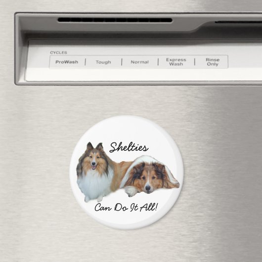 Sheltie Magnet (In Situ (Geschirrspüler))