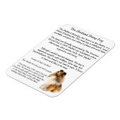 Sheltie Magnet (Linke Seite)