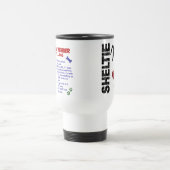 Sheltie Mama 2 Reisebecher (Mittel)