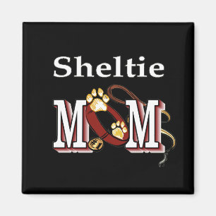 Sheltie MAMA Geschenke Magnet
