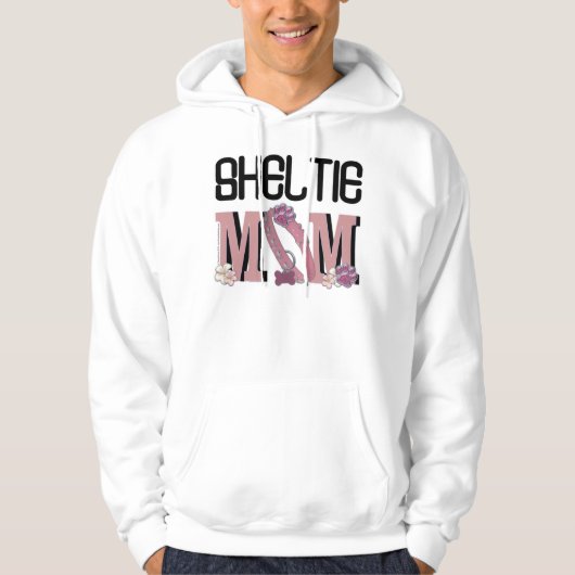 Sheltie MAMA Hoodie (Vorderseite)