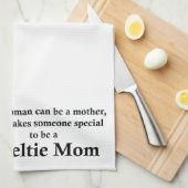 Sheltie Mama Küchentücher (Viertel Falte)