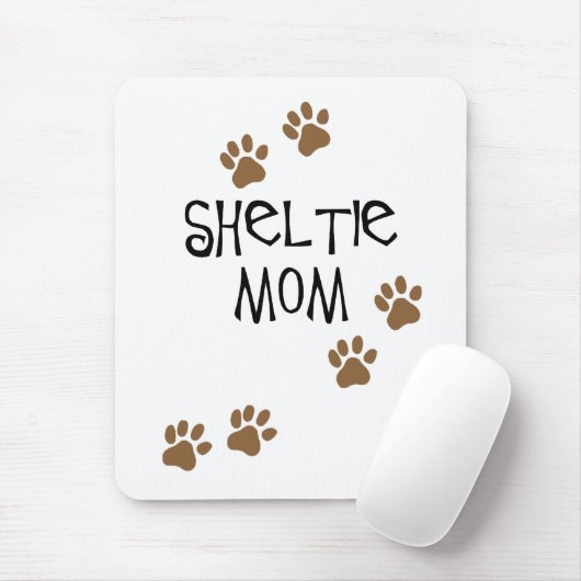 Sheltie Mama Mousepad (Mit Mouse)