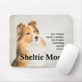 Sheltie Mama Mousepad (Mit Mouse)