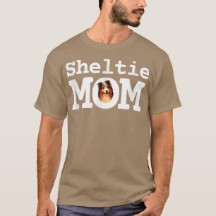 Sheltie Mama Niedlich Shetland Sheepdog T-Shirt