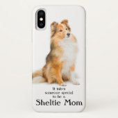 Sheltie Mama Smartphone Fall Case-Mate iPhone Hülle (Rückseite)