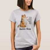 Sheltie Mama-T - Shirt (Vorderseite)