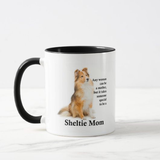 Sheltie Mama Tasse (Links)