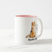 Sheltie Mama Tasse (VorderseiteRechts)