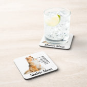 Sheltie Mama Untersetzer Set (Rechte Seite)