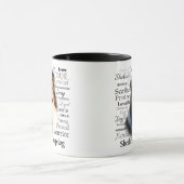 Sheltie Merkmal-Tasse Tasse (Zentrum)