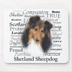 Sheltie Merkmale Mousepad