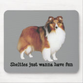 Sheltie Mousepad (Vorne)