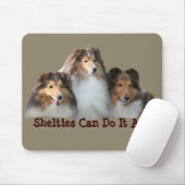 Sheltie Mousepad (Mit Mouse)