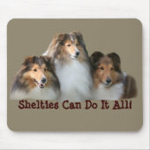 Sheltie Mousepad (Vorne)