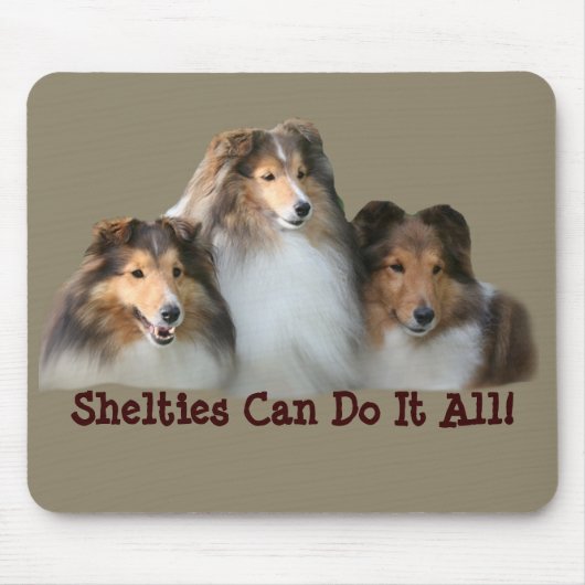 Sheltie Mousepad (Vorne)
