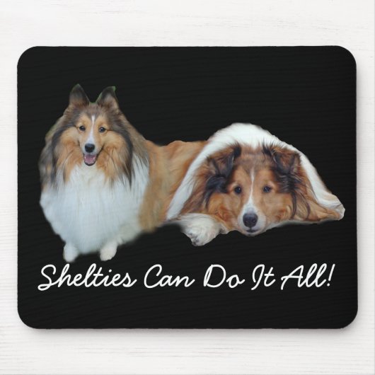 Sheltie Mousepad (Vorne)