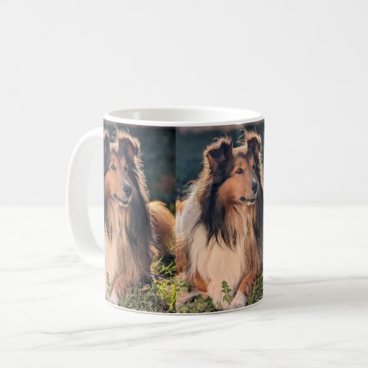 Sheltie Mug Kaffeetasse (Vorderseite Links)