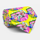 Sheltie Pink Comfort Krawatte (Gerollt)