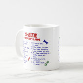 SHELTIE PL2 KAFFEETASSE (Vorderseite Links)