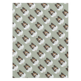 Sheltie Portait Tischdecke