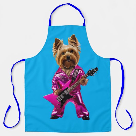 Sheltie Rock Star Apron Schürze (Vorderseite)