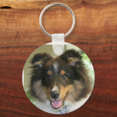 Sheltie Schlüsselanhänger (Vorderseite)