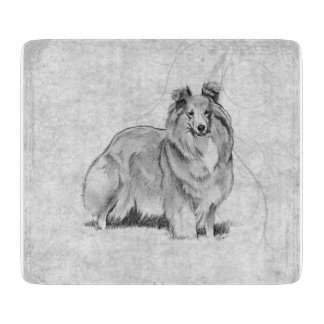 Sheltie Schneidebrett