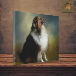 Sheltie Shetland Sheep Hund Leinwand