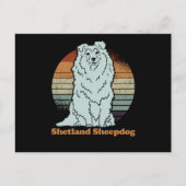 Sheltie Shetland Sheepdog | Hundebesitzer Postkarte (Vorderseite)