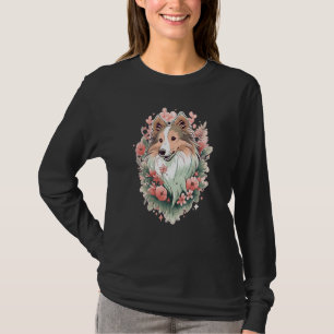 Sheltie Shetland Sheepdog, Niedlicher Pastel Pet D T-Shirt