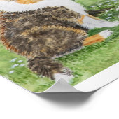 Sheltie Spring Poster (Ecke)