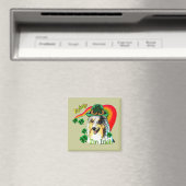 Sheltie St. Patricks Day Magnet (In Situ (Geschirrspüler))