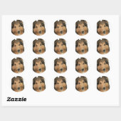 Sheltie Stickers (Blatt)