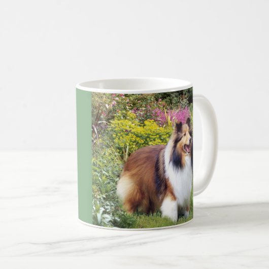 Sheltie Tasse (VorderseiteRechts)