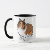 Sheltie Tasse (Links)