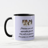 Sheltie Tasse (Links)