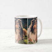 Sheltie-Tasse Kaffeetasse (VorderseiteRechts)