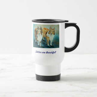 Sheltie Travel Mug Reisebecher