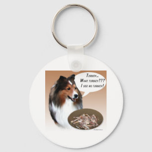 Sheltie Türkei Schlüsselanhänger