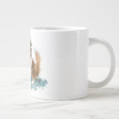 Sheltie und Boy Hug Jumbo-Tasse (Rechts)