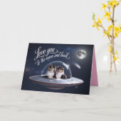 Sheltie Valentine Card Karte (Gelbe Blume)