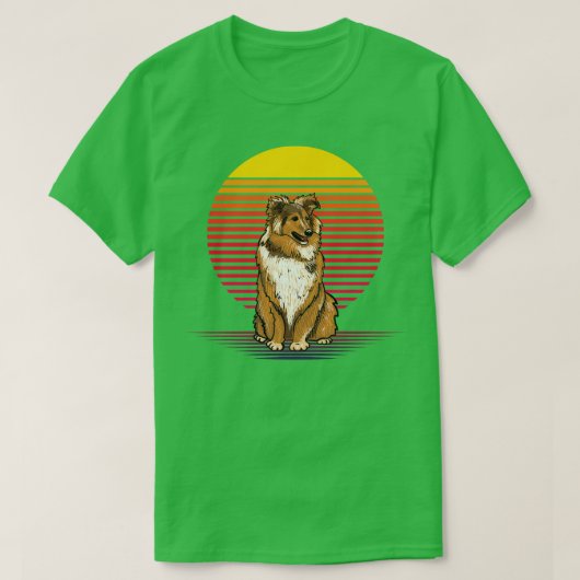 Sheltie Vapor T-Shirt (Design vorne)