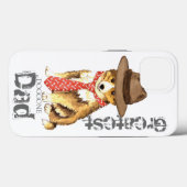 Sheltie Vater Case-Mate iPhone Hülle (Rückseite (Horizontal))