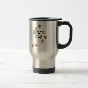 Sheltie Vater Reisebecher
