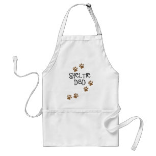 Sheltie Vater Schürze