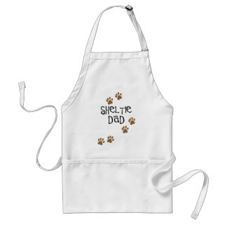 Sheltie Vater Schürze